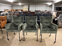 Limow verrijdbare eetkamerstoel (3x) - afbeelding 9 van  12