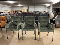 Limow verrijdbare eetkamerstoel (3x) - afbeelding 10 van  12