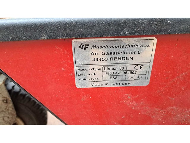 Limpar - 80 - motor bezem - afbeelding 6 van  6