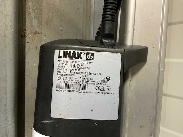 Linak 363a85-2h300b24 liniaire actuator (2x) - afbeelding 2 van  2