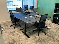 Linak df2 electrisch verstelbaar bureau 180x80 - afbeelding 1 van  13