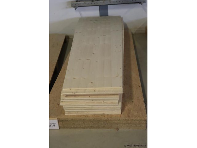 Linalite® basis vuren deksel 1xb - 12 stuks - afbeelding 1 van  4