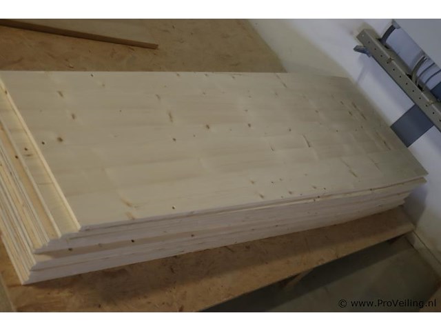 Linalite® basis vuren deksel 1xb - 12 stuks - afbeelding 2 van  4