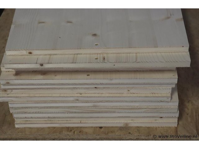 Linalite® basis vuren deksel 1xb - 12 stuks - afbeelding 3 van  4