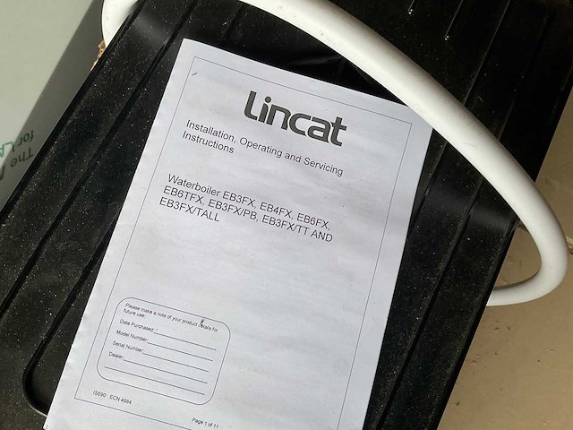 Lincat heetwaterdispencer (2x) - afbeelding 2 van  2