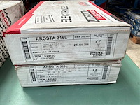 Linciln arosta 316l las elektroden 2.5x350mm (2x) - afbeelding 2 van  2