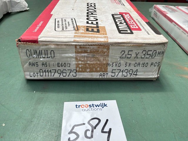 Linciln cumulo las elektroden 2.5x350mm - afbeelding 2 van  2