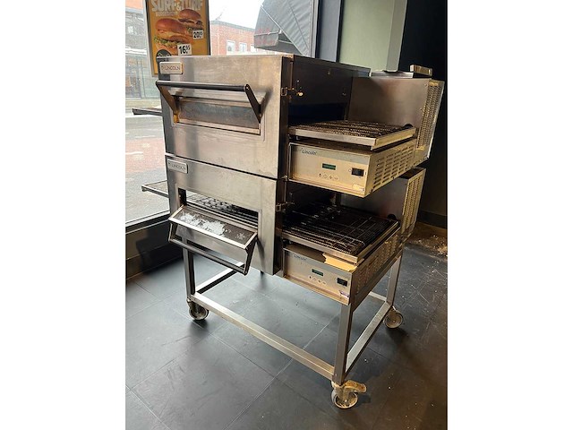Lincoln - impinger ii fastbake serie 1100 - dubbele lopende pizzaoven - afbeelding 4 van  13