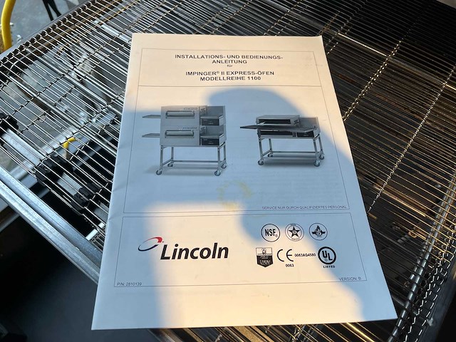 Lincoln - impinger ii fastbake serie 1100 - dubbele lopende pizzaoven - afbeelding 10 van  13