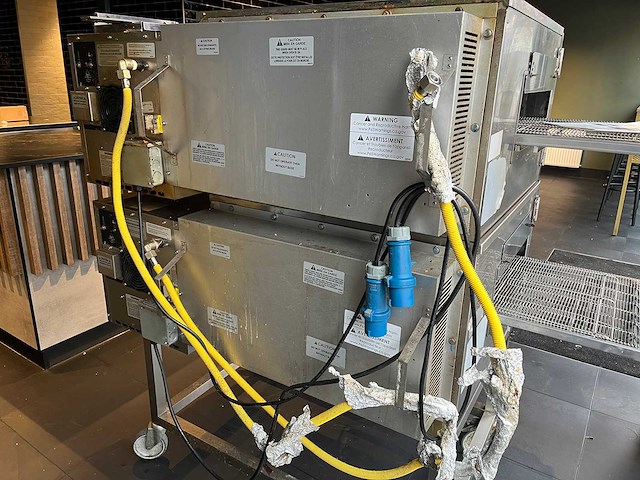 Lincoln - impinger ii fastbake serie 1100 - dubbele lopende pizzaoven - afbeelding 11 van  13