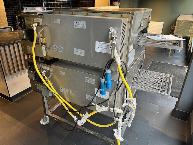Lincoln - impinger ii fastbake serie 1100 - dubbele lopende pizzaoven - afbeelding 12 van  13