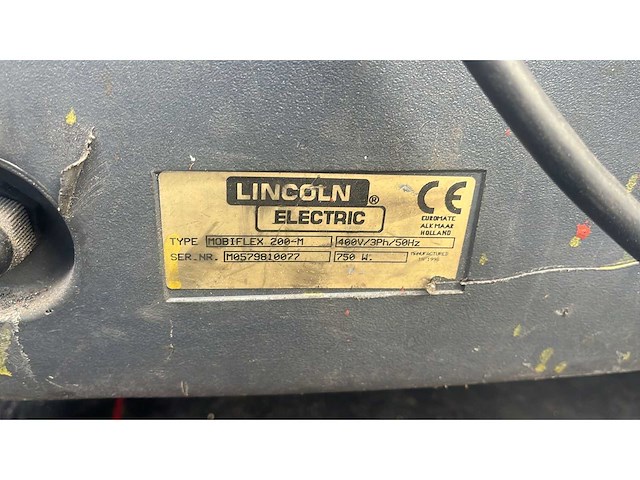 Lincoln - mobiflex 200-m - lasdampafzuiginstallatie - afbeelding 4 van  5