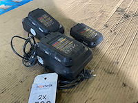 Lincoln 1871 accu met lader (2x) - afbeelding 3 van  8