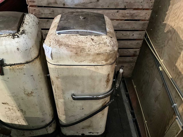 Lincoln chassis lubri gun vintage vetsmeersysteem - afbeelding 1 van  5