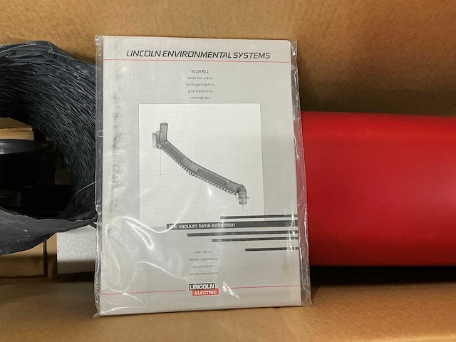 Lincoln ec 2/4 rs 2 lasdampafzuigarm verlengkraan - afbeelding 3 van  4