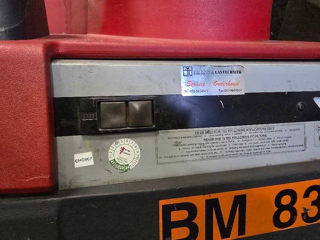 Lincoln electric - 2006 - mobiflex 200-m - lasdampafzuiginstallatie - afbeelding 9 van  10