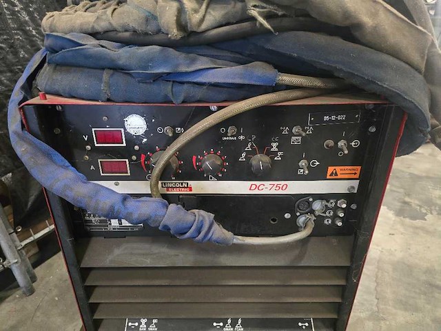 Lincoln electric - dc 750 - tig-lasmachine - afbeelding 2 van  7