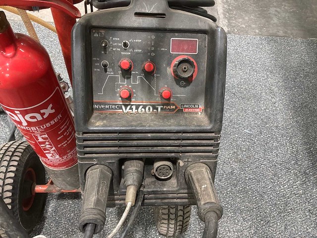 Lincoln electric - v 160 tpulse - tig welding machine - afbeelding 5 van  9