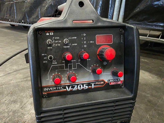 Lincoln electric - v 205 t 2v - tig-lasmachine - afbeelding 2 van  5