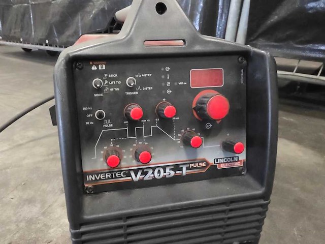 Lincoln electric - v 205 t 2v - tig-lasmachine - afbeelding 3 van  5