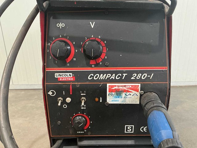 Lincoln electric compact 280-i lasapparaat - afbeelding 4 van  7