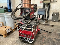Lincoln electric cv-400 mig lasapparaat met draadvoorunit en koeling - afbeelding 8 van  14