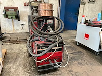 Lincoln electric cv-400 mig lasapparaat met draadvoorunit en koeling - afbeelding 10 van  14