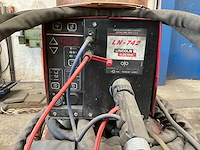 Lincoln electric cv-400 mig lasapparaat met draadvoorunit en koeling - afbeelding 14 van  14