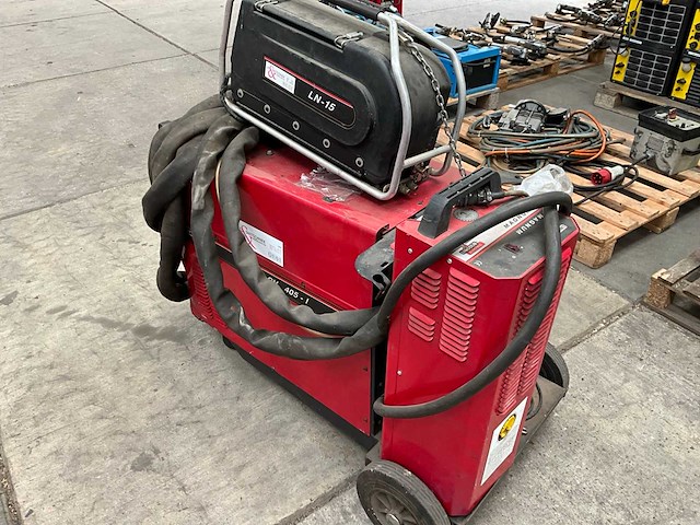 Lincoln electric cv 405- i / ln-15 mig lasapparaat - afbeelding 5 van  9
