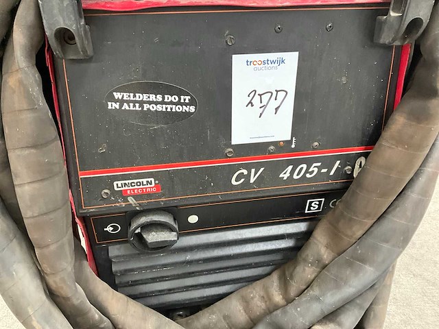Lincoln electric cv 405- i / ln-15 mig lasapparaat - afbeelding 6 van  9