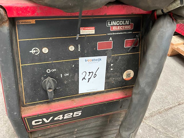 Lincoln electric cv 425 / lf 34 mig lasapparaat - afbeelding 6 van  11