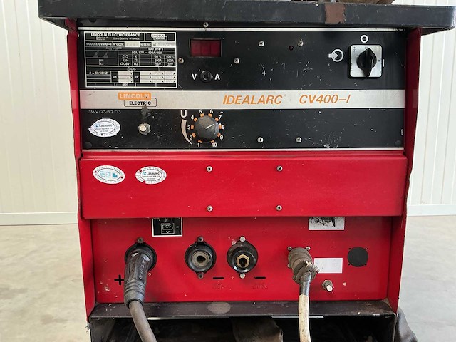 Lincoln electric cv400-i lasapparaat - afbeelding 6 van  9