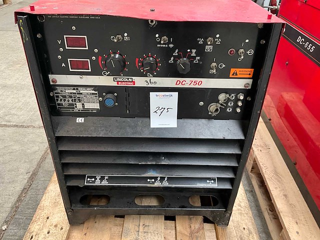 Lincoln electric idealarc dc655 mig lasapparaat - afbeelding 2 van  2