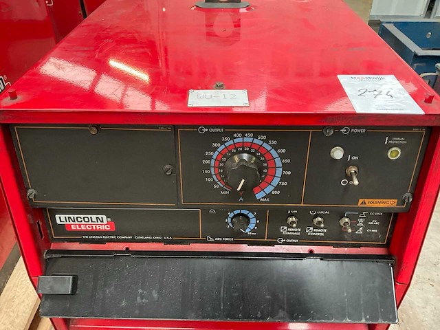 Lincoln electric idealarc dc655 mig lasapparaat - afbeelding 5 van  6
