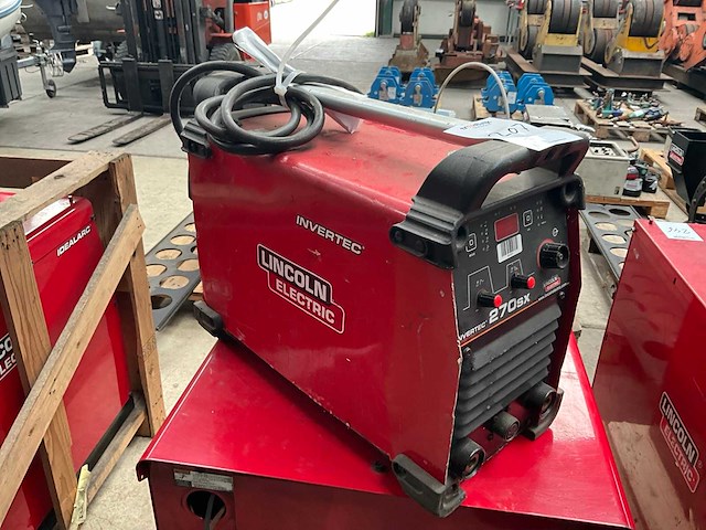 Lincoln electric invertec 270sx elektrode lasapparaat - afbeelding 2 van  7