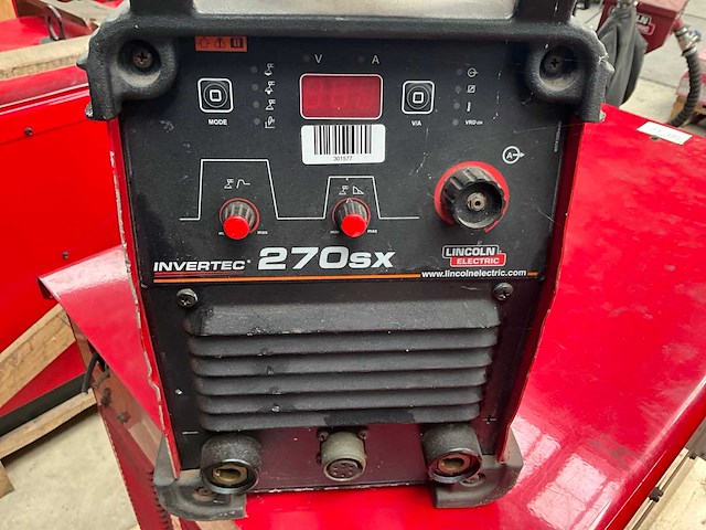 Lincoln electric invertec 270sx elektrode lasapparaat - afbeelding 6 van  7
