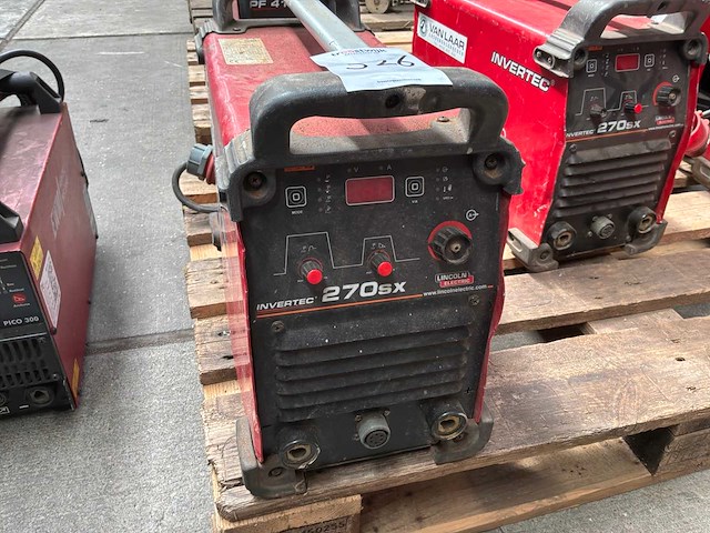 Lincoln electric invertec 270sx tig-lasmachine - afbeelding 4 van  5