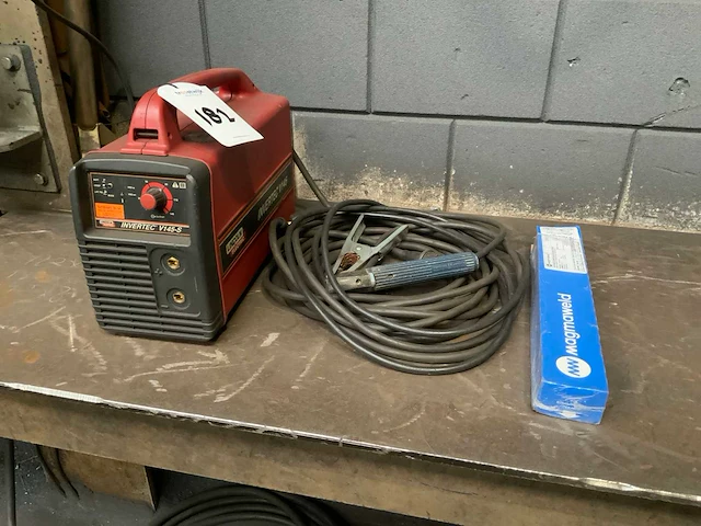 Lincoln electric invertec v145 lastrafo - afbeelding 1 van  4