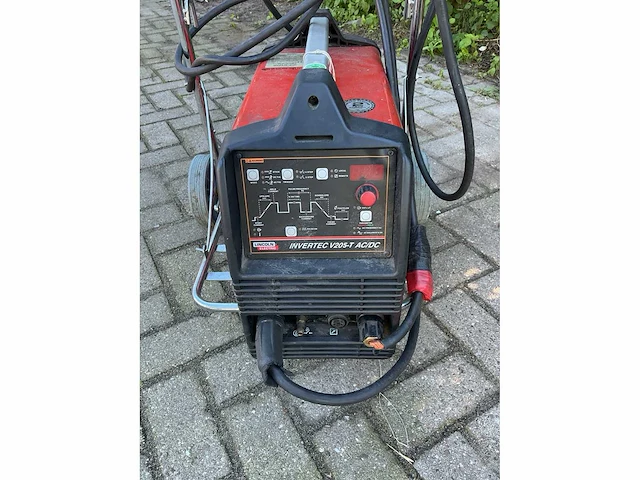 Lincoln electric invertec v205-t tig-lasmachine - afbeelding 3 van  7