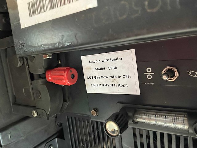 Lincoln electric lf 38 draadaanvoerunit - afbeelding 4 van  4