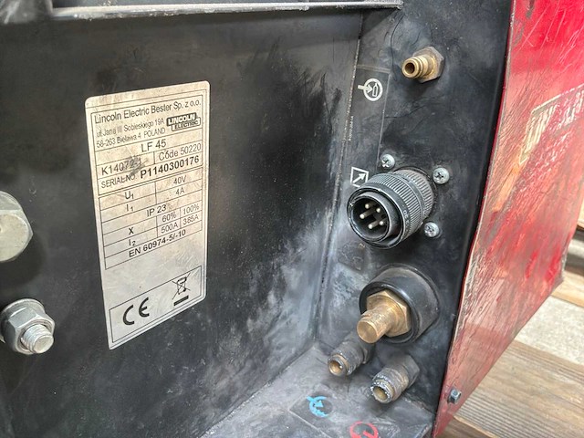 Lincoln electric lf 45 / k14072-1 draadaanvoerunit - afbeelding 6 van  6