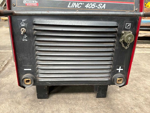 Lincoln electric linc 405-sa k14002-1 elektrode lasapparaat - afbeelding 3 van  4