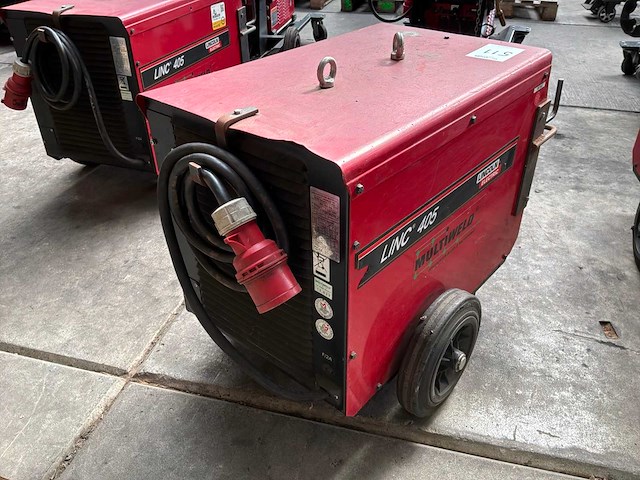 Lincoln electric linc 405-sa k14002-1 elektrode lasapparaat - afbeelding 3 van  7