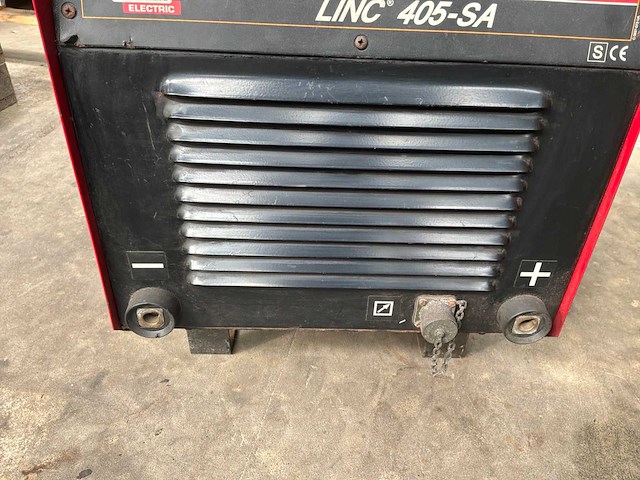 Lincoln electric linc 405-sa k14002-1 elektrode lasapparaat - afbeelding 4 van  4