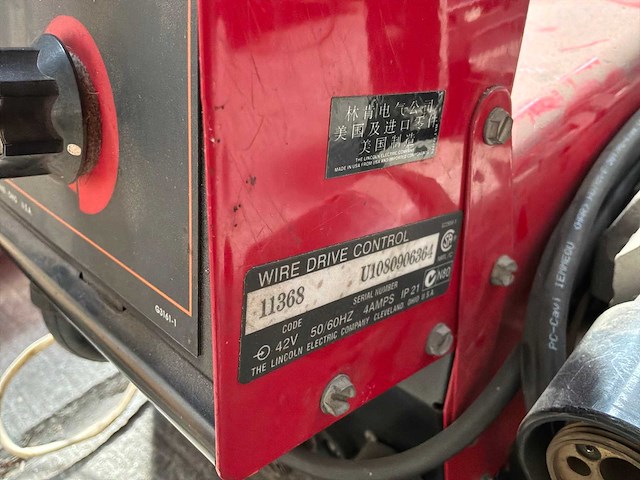 Lincoln electric ln-10 draadaanvoerunit - afbeelding 8 van  8
