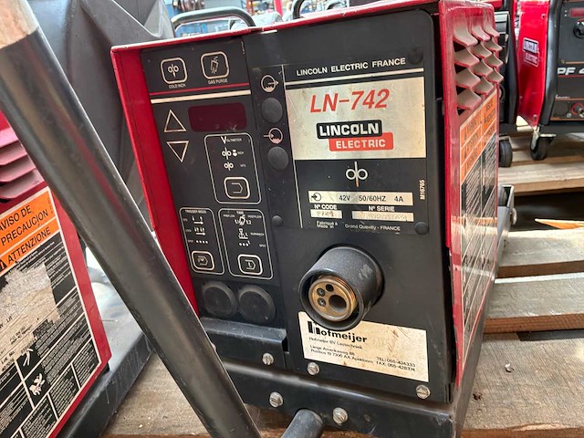 Lincoln electric ln-742 draadaanvoerunits - afbeelding 2 van  5