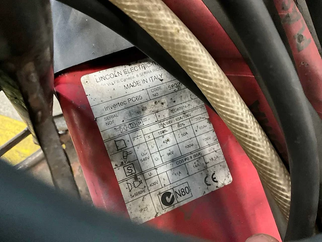 Lincoln electric pc65 plasmasnijmachine - afbeelding 6 van  6