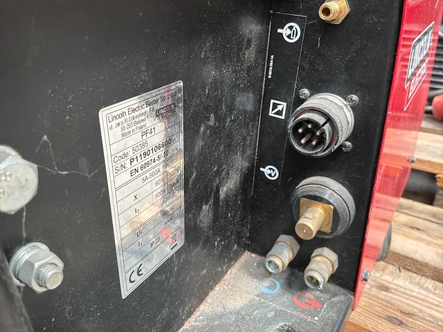 Lincoln electric pf 41 draadaanvoerunit - afbeelding 6 van  6