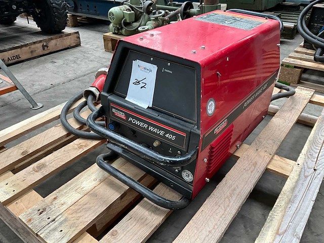 Lincoln electric power wave 405 m elektrode lasapparaat - afbeelding 1 van  5