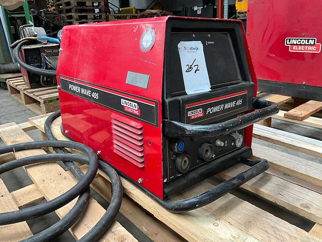 Lincoln electric power wave 405 m elektrode lasapparaat - afbeelding 2 van  5